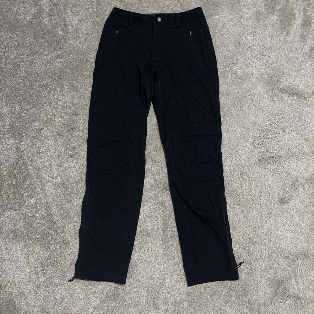 REI Women's Outdoor Softshell Pants Size 10 Black Hiking Travel